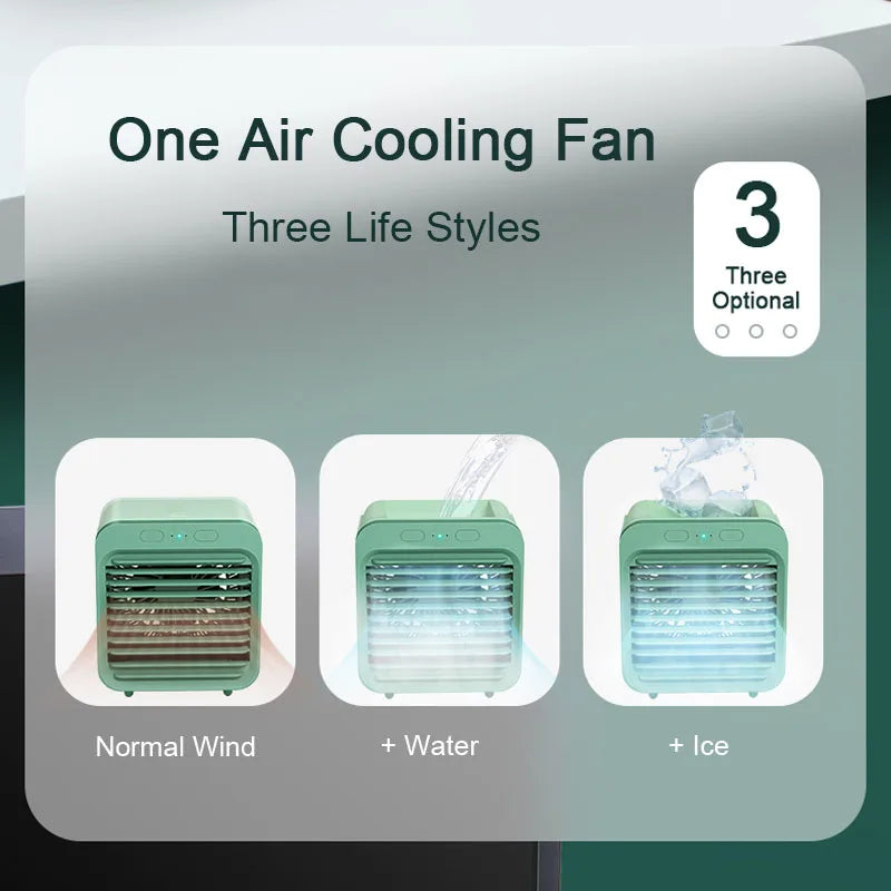 Ventilador Climatizador Portátil USB con Depósito de Agua | IceVibes
