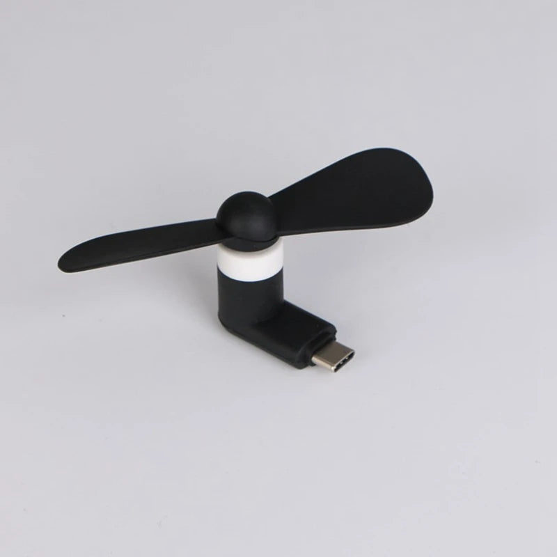 Mini Ventilador USB-C para Móvil Portátil 360° | IceVibes