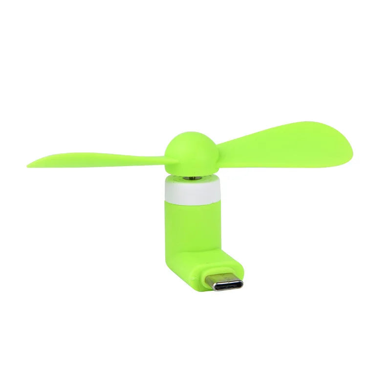 Mini Ventilador USB-C para Móvil Portátil 360° | IceVibes