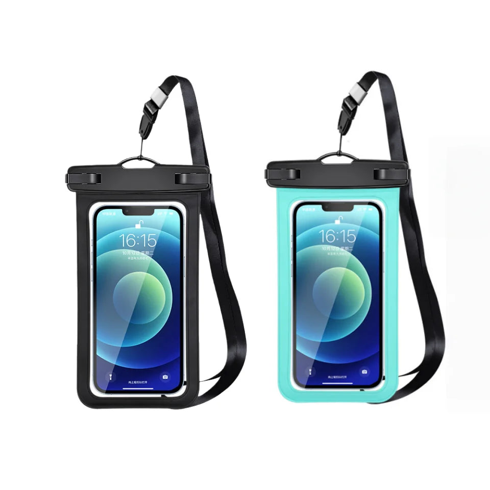 Pack 2x Funda Impermeable para Móvil Universal con Cordón | IceVibes