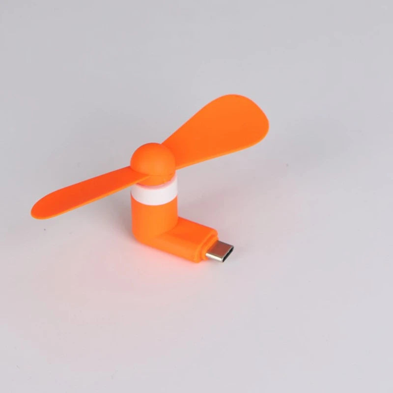Mini Ventilador USB-C para Móvil Portátil 360° | IceVibes