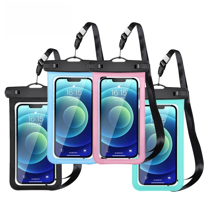 Pack 2x Funda Impermeable para Móvil Universal con Cordón | IceVibes