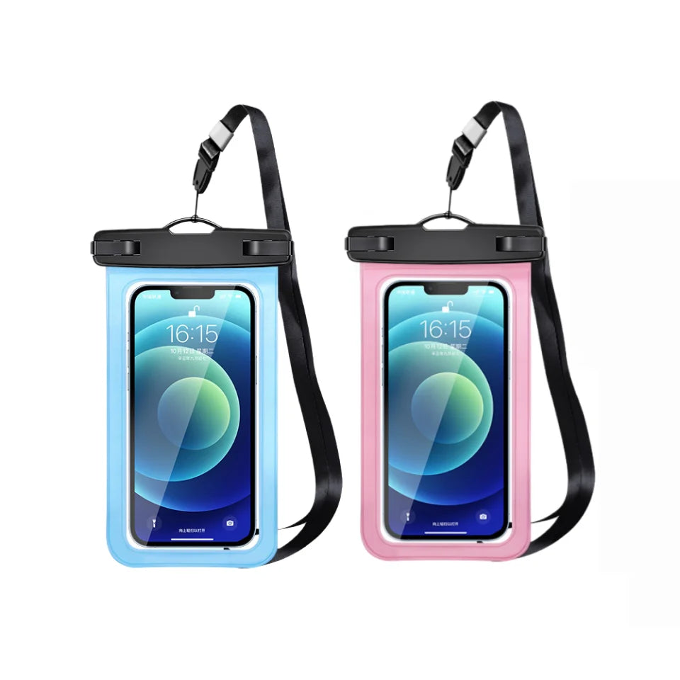 Pack 2x Funda Impermeable para Móvil Universal con Cordón | IceVibes