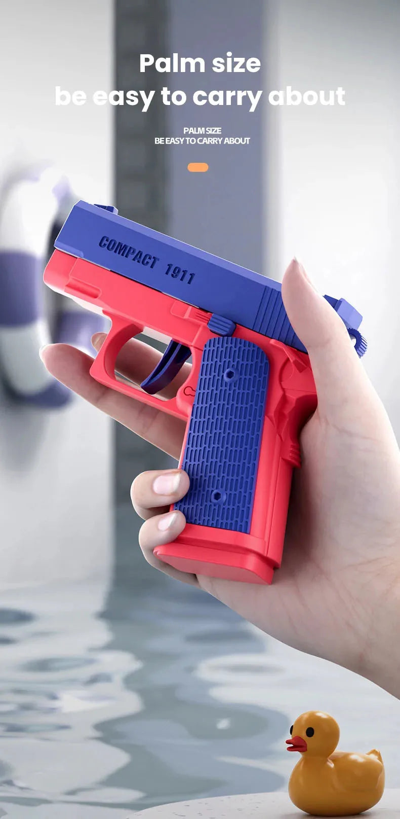 Pistola de Agua Mini para Juegos en Exteriores Verano | IceVibes