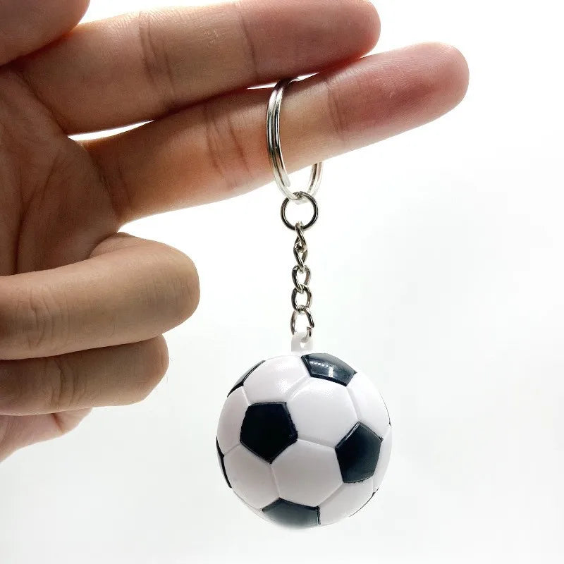 Mini 3D Soccer Ball Keychain
