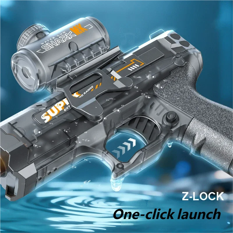 Pistola de Agua Eléctrica Automática con Luces LED | IceVibes