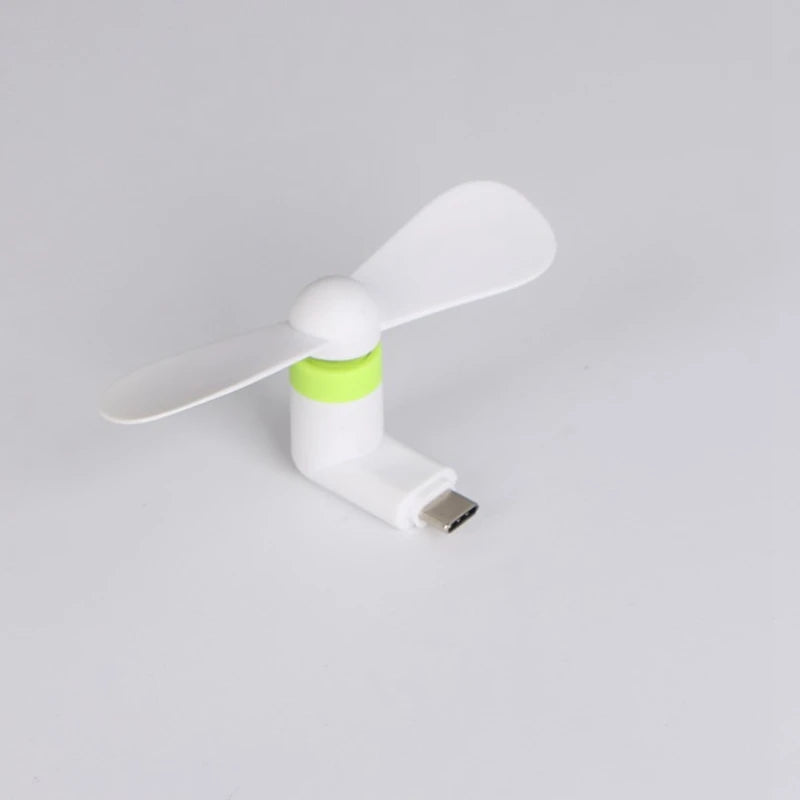 Mini Ventilador USB-C para Móvil Portátil 360° | IceVibes