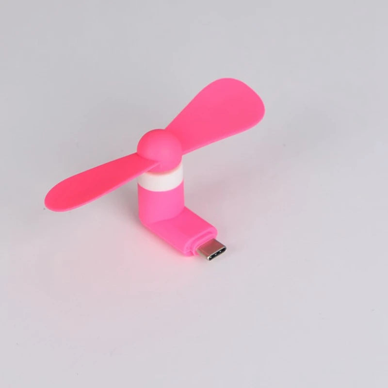 Mini Ventilador USB-C para Móvil Portátil 360° | IceVibes
