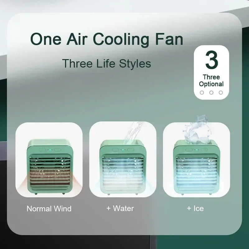 Ventilador Climatizador Portátil USB con Depósito de Agua | IceVibes