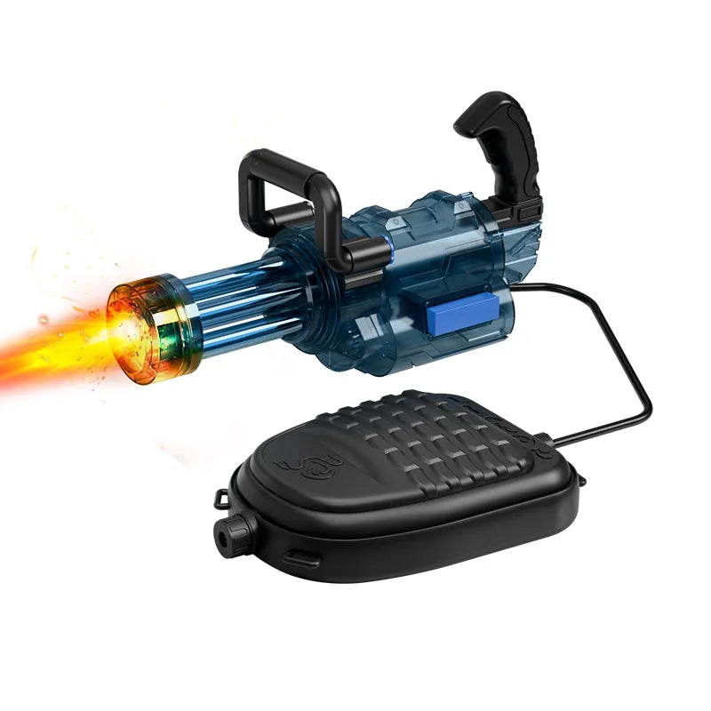 Pistola Gatling Giratoria de Agua Gran Capacidad con Mochila | IceVibes