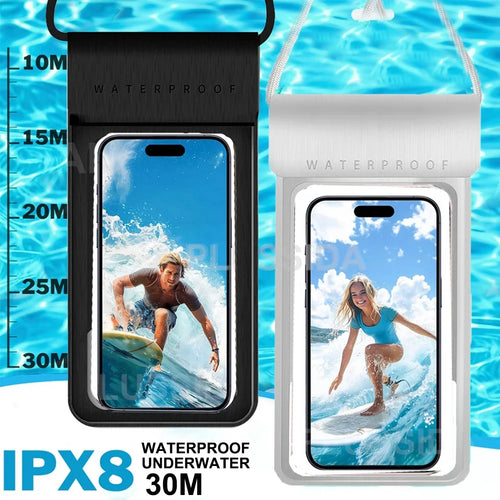 Funda Impermeable IPX8 Universal para Móvil Playa y Piscina | IceVibes