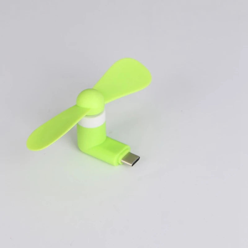 Mini Ventilador USB-C para Móvil Portátil 360° | IceVibes