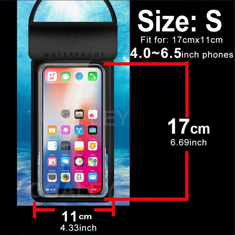Funda Impermeable IPX8 Universal para Móvil Playa y Piscina | IceVibes